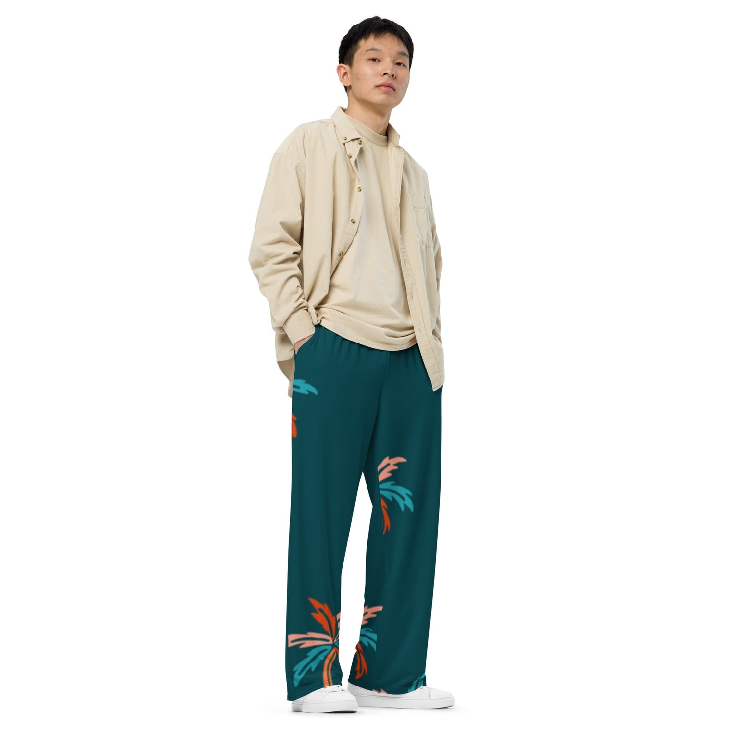 unisex wide-leg pants