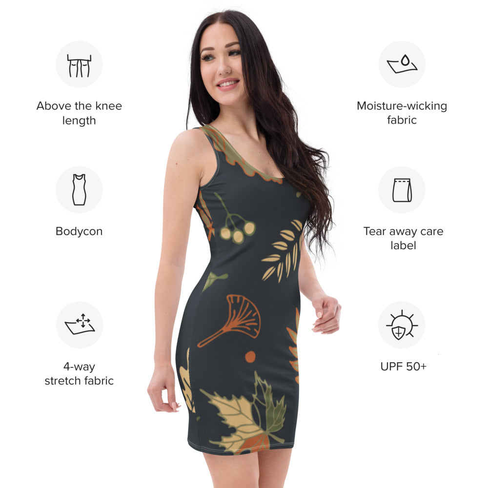 Floral printed Bodycon dress